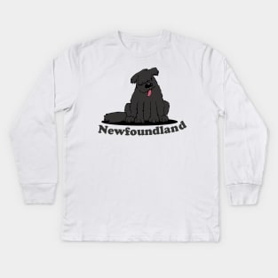 Newfoundland Kids Long Sleeve T-Shirt